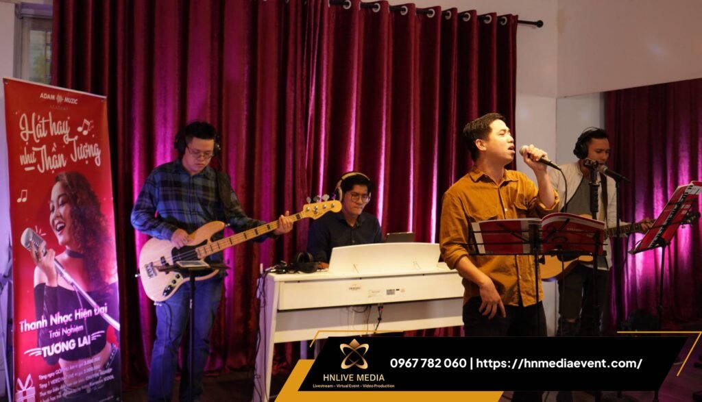 Fan bình luận trong buổi Dịch vụ Livestream Ca nhạc TPHCM