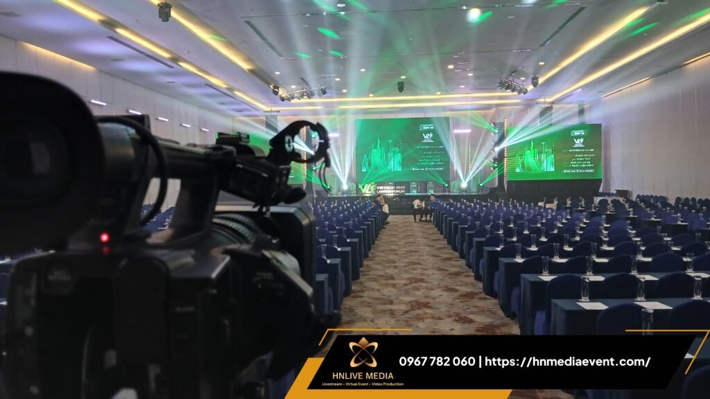 HNLive Media Trọn Gói Dịch Vụ Livestream Ca Nhạc Sân Khấu