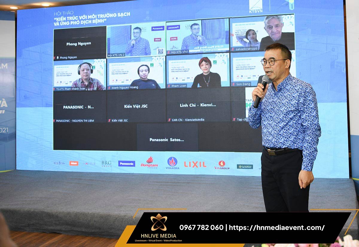 Livestream Dịch Vụ Tổ Chức Hội Thảo Trực Tuyến Trọn Gói Full HD