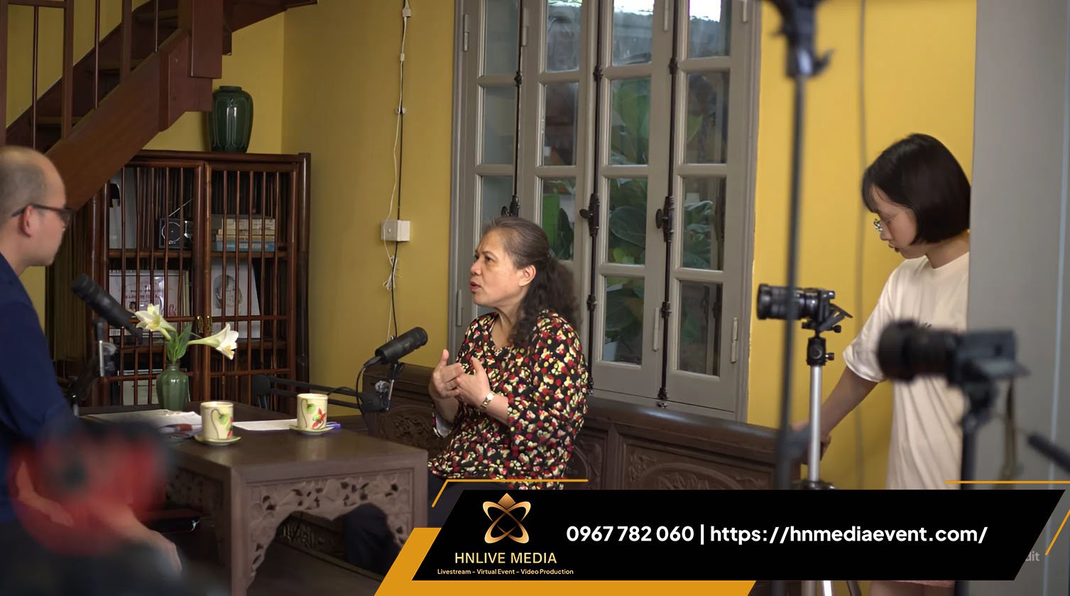Dịch Vụ Livestream Podcast Chuyên Nghiệp - HNLive Media