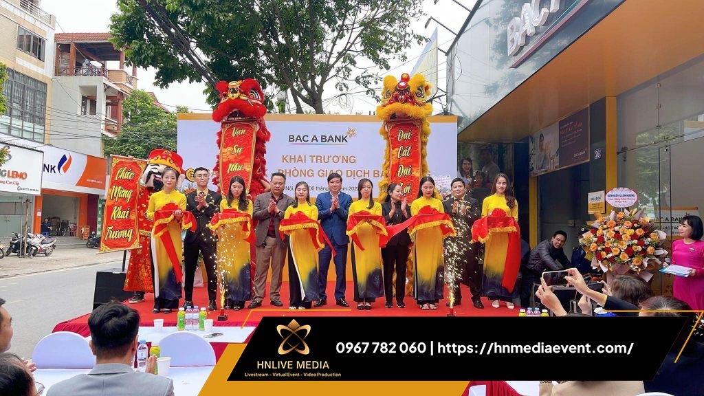 Dịch Vụ Quay Phim Chụp Ảnh Lễ Khai Trương chuyên nghiệp