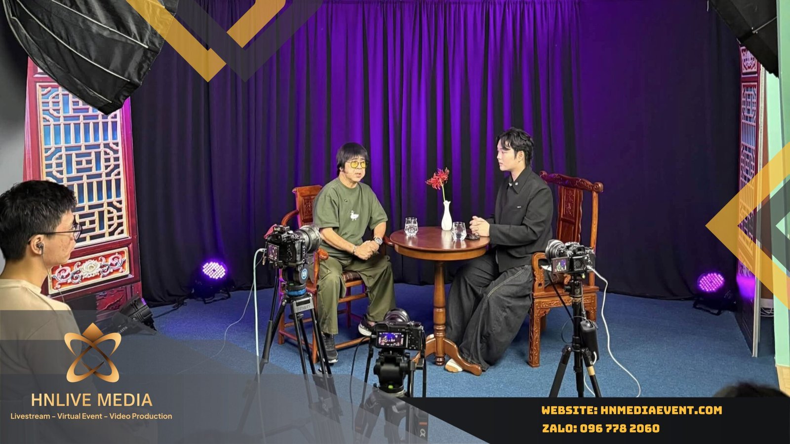 Thuê livestream talkshow giá rẻ